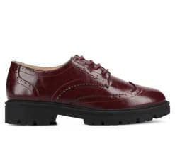 Women's Journee Collection Claudiya Chunky Oxfords