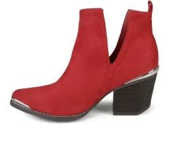 Women's Journee Collection Issla Side Slit Booties