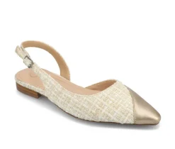Women's Journee Collection Daphnne Slingback Flats