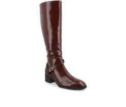 Women's Journee Collection Rhianah Wide Width Extra Wide Calf Knee High Boots
