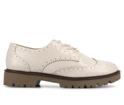 Women's Journee Collection Claudiya Chunky Oxfords