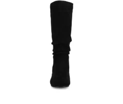 Women's Journee Collection Jayne Wide Width-Wide Calf Knee High Boots