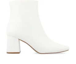 Women's Journee Collection Haylinn Block Heel Booties