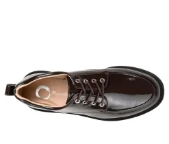 Women's Journee Collection Zina Lugged Oxfords