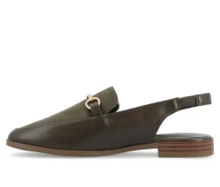 Women's Journee Collection Lainey Slingback Loafer Mules