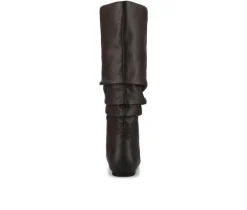 Women's Journee Collection Jayne Wide Width-Wide Calf Knee High Boots