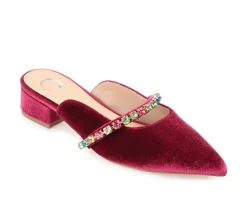 Women's Journee Collection Jewel Mules