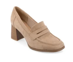 Women's Journee Collection Malleah Block Heel Loafers