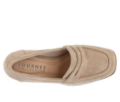 Women's Journee Collection Malleah Block Heel Loafers