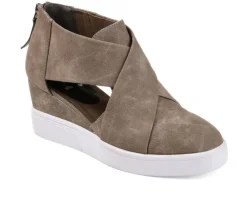 Women's Journee Collection Seena Wedge Sneakers