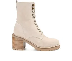 Women's Journee Signature Malle Heeled Lace Up Boots