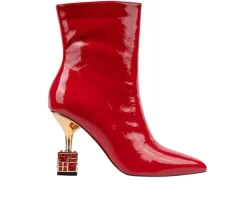 Women's Lady Couture Crown Heeled Booties