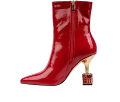 Women's Lady Couture Crown Heeled Booties