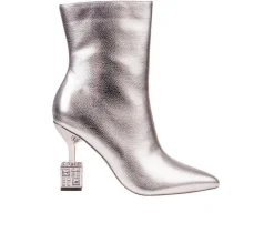 Women's Lady Couture Crown Heeled Booties