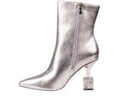 Women's Lady Couture Crown Heeled Booties