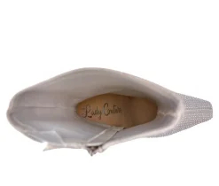 Women's Lady Couture Diamond Knee High Stiletto Boots