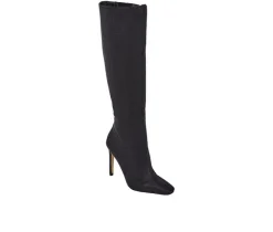 Women's Lady Couture Diamond Knee High Stiletto Boots