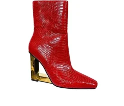 Women's Lady Couture Fire Heeled Booties