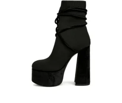 Women's London Rag After Pay Platform Heeled Booties