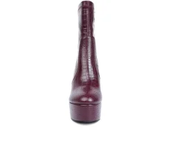 Women's London Rag Big Six Platform Heeled Booties