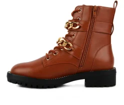 Women's London Rag Billy Combat Boots
