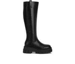 Women's London Rag Blume Lug Knee High Boots