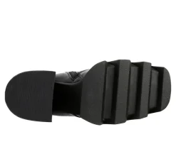 Women's London Rag Boogie Platform Lace Up Booties