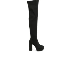 Women's London Rag Bubble Platform Knee High Boots