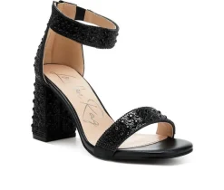 Women's London Rag Cady Rhinestones Dress Sandals