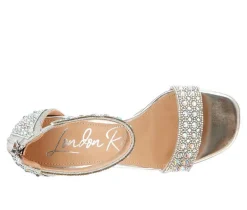 Women's London Rag Cady Rhinestones Dress Sandals