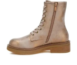 Women's London Rag Clover Combat Booties
