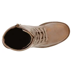 Women's London Rag Clover Combat Booties