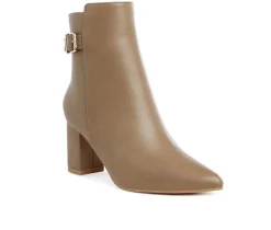 Women's London Rag Conchos Booties