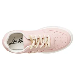 Women's London Rag Cross Stitch Platform Sneakers