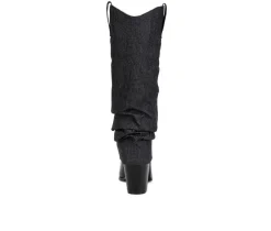 Women's London Rag Fab Cowboy Knee High Boots