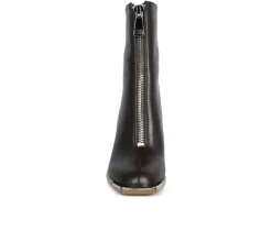 Women's London Rag Flower Blade Block Heel Booties