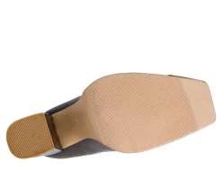 Women's London Rag Flower Blade Block Heel Booties