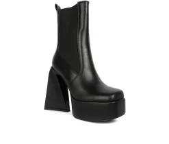 Women's London Rag Frosty Platform Heeled Booties