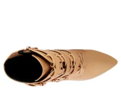 Women's London Rag Gangup Platform Stiletto Booties