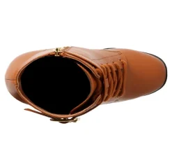 Women's London Rag Grahams Platform Heeled Combat Boots