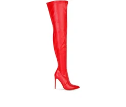 Women's London Rag Gush Over Over The Knee Stiletto Boots