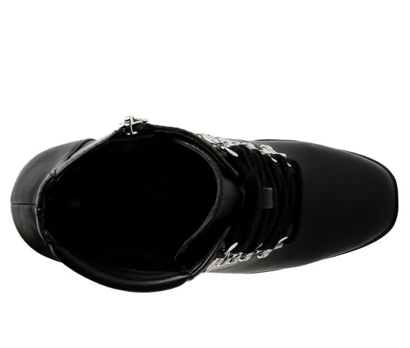 Women's London Rag Hamiltons Platform Heeled Combat Boots