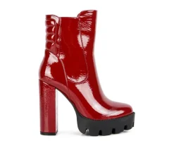 Women's London Rag High Key Platform Heeled Booties