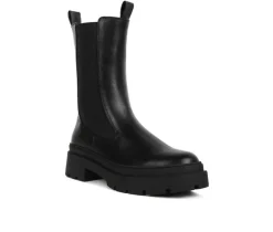 Women's London Rag Jolt Mid Calf Chelsea Boots