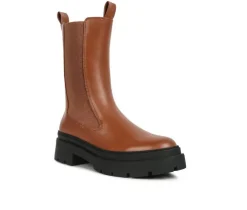 Women's London Rag Jolt Mid Calf Chelsea Boots