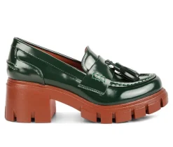 Women's London Rag Jonah Chunky Heeled Loafers