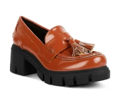 Women's London Rag Jonah Chunky Heeled Loafers