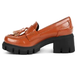 Women's London Rag Jonah Chunky Heeled Loafers