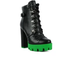 Women's London Rag Larch Lace Up Platform Booties