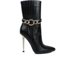 Women's London Rag Nicole Stiletto Booties
